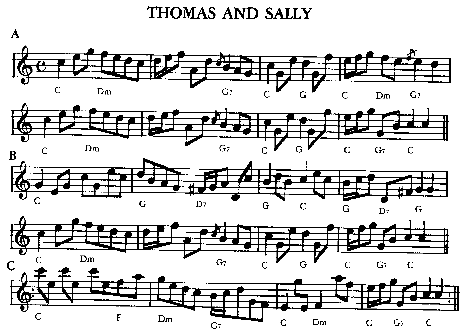Thomas And Sally (music)